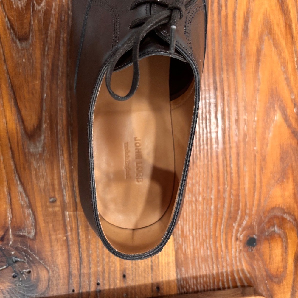 John Lobb men’s Oxfords shoes UK 9.5 (converts to US 10 or 10.5) - Picture 6 of 6